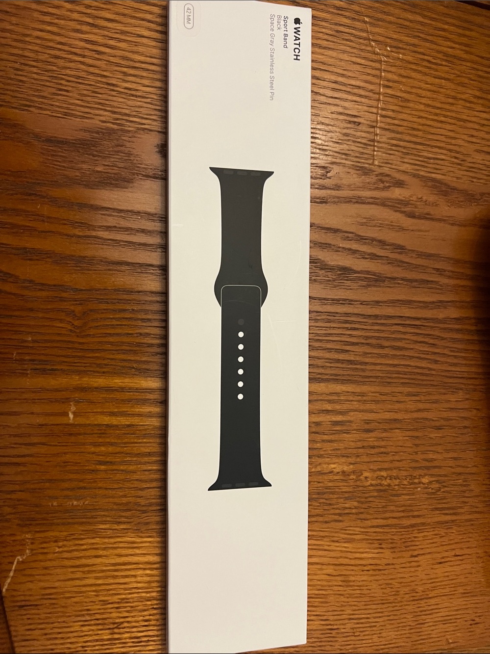 Apple Black Sport Band for Apple Watch